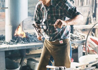 Blacksmith demonstration